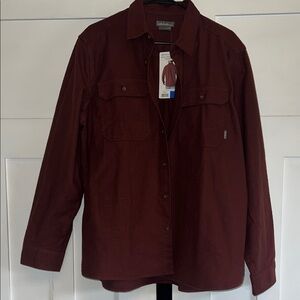 NWT Eddie Bauer Burgundy Jacket